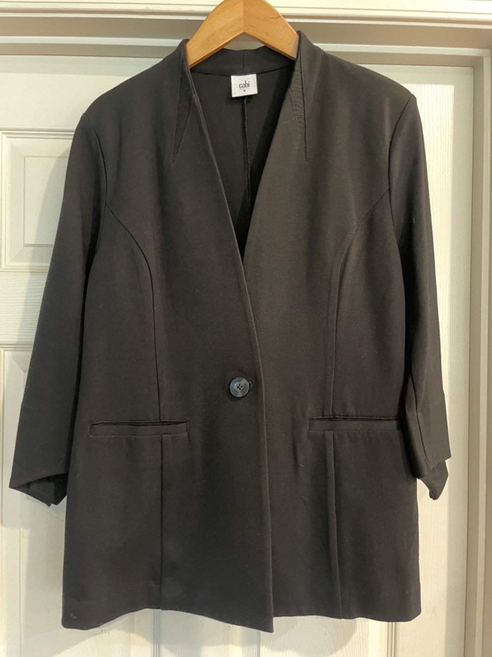 Cabi black long blazer - classic!